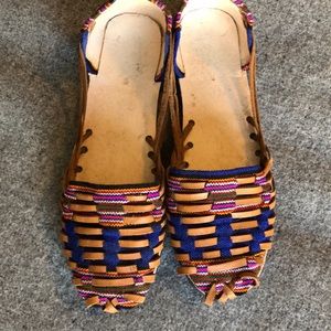 One of a kind Handmade Huarache Sandals